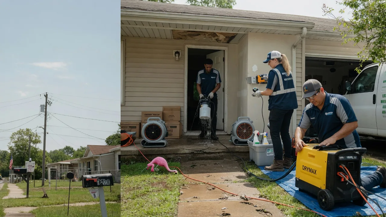 Storm Damage Water Removal in Loves Park, IL near me